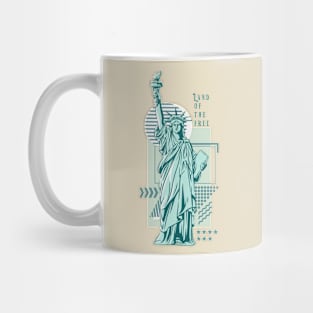 Statue of liberty. Land of the free Mug